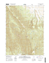 Wallsburg Ridge Utah - 24k Topo Map