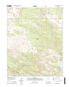Water Canyon Peak Utah - 24k Topo Map