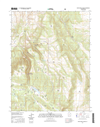 Water Creek Canyon Utah - 24k Topo Map