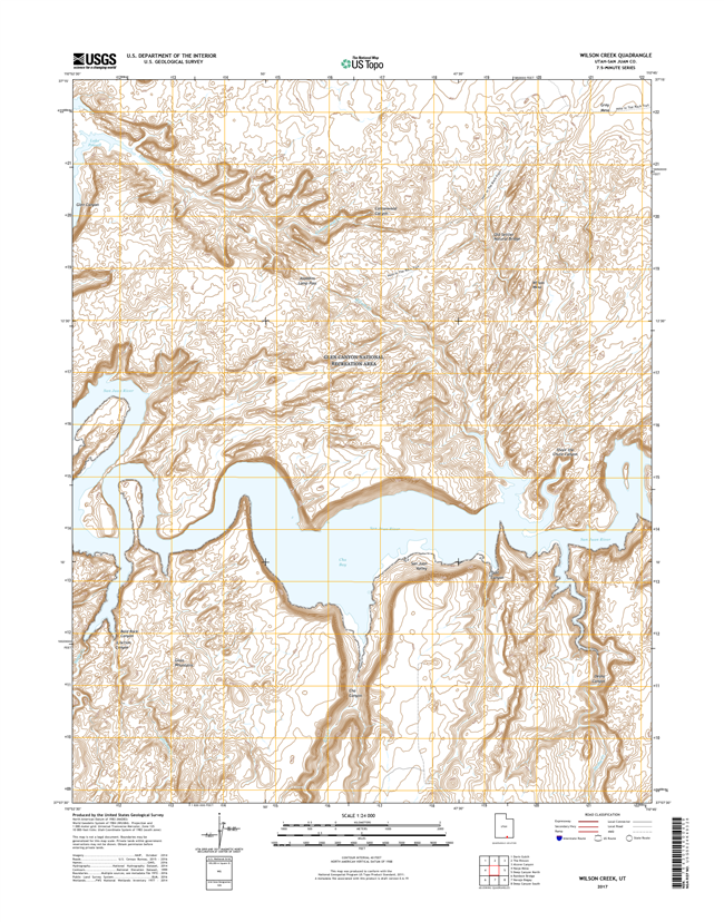Wilson Creek Utah - 24k Topo Map