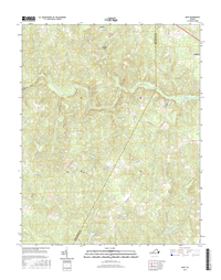 Ante Virginia  - 24k Topo Map