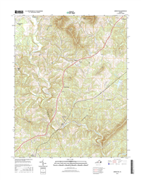Arrington Virginia  - 24k Topo Map