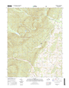 Stokesville Virginia  - 24k Topo Map