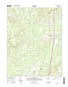 Stony Creek Virginia  - 24k Topo Map