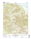 Toano Virginia  - 24k Topo Map