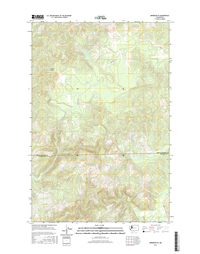 Aberdeen SE Washington  - 24k Topo Map