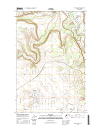 Airway Heights Washington  - 24k Topo Map