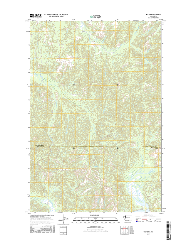 Western Washington  - 24k Topo Map