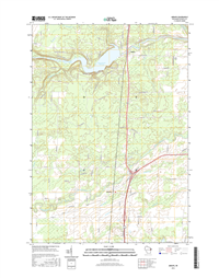 Abrams Winconsin  - 24k Topo Map