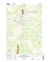 Adams Winconsin  - 24k Topo Map