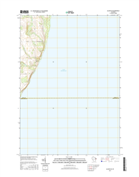 Algoma NE Winconsin  - 24k Topo Map