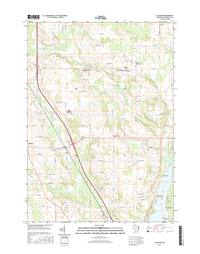 Allenton Winconsin  - 24k Topo Map