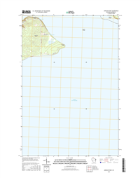 Amnicon Point Winconsin  - 24k Topo Map