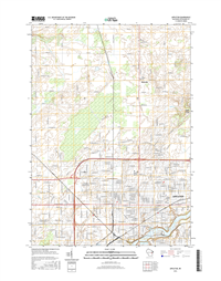 Appleton Winconsin  - 24k Topo Map