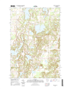 Trade Lake Winconsin  - 24k Topo Map
