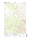 Trade River Winconsin  - 24k Topo Map