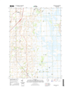 Waupun South Winconsin  - 24k Topo Map