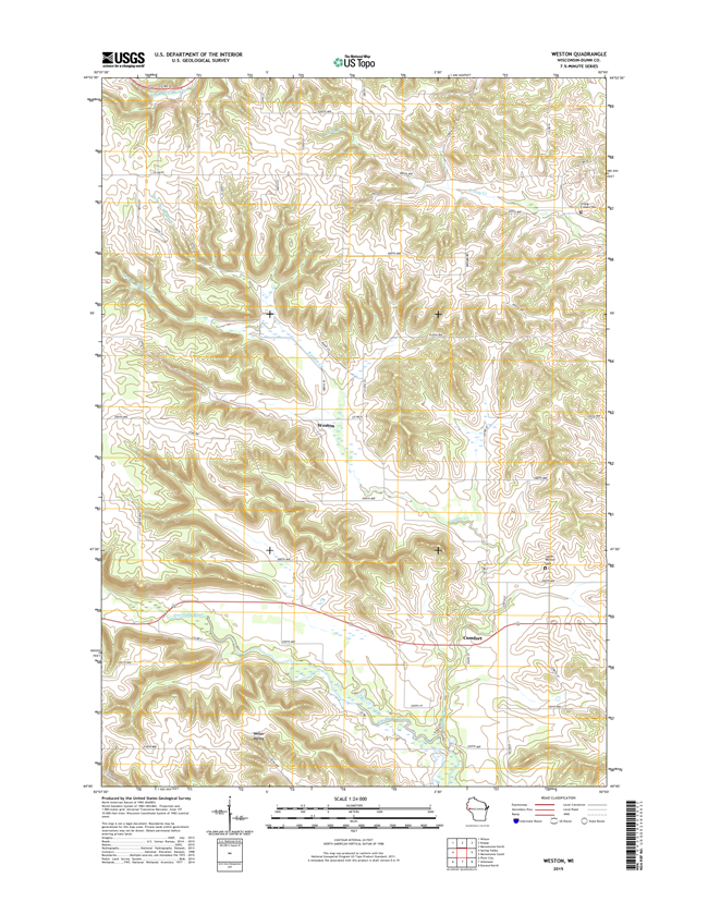 Weston Winconsin  - 24k Topo Map