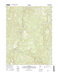 Alton West Virginia  - 24k Topo Map