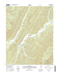Alvon West Virginia - Virginia - 24k Topo Map