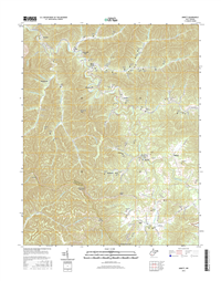 Arnett West Virginia  - 24k Topo Map