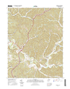 Sandyville West Virginia  - 24k Topo Map