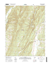 Upper Tract West Virginia  - 24k Topo Map