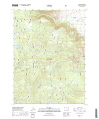 Albany Wyoming - 24k Topo Map