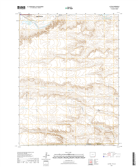 Altvan Wyoming - Colorado - 24k Topo Map