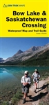 Bow Lake & Saskatchewan Crossing Map & Guide - Gem Trek. This map covers the trails departing from the southern section of the Icefields Parkway from Rampart Creek south to Hector Lake. A 1:100,000 scale inset map on the back of the map increases coverage