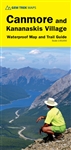 Canmore & Kananaskis Village Hiking Map - Kananaskis Country - Gem Trek. This map covers some of the most popular terrain for hikers and mountain bikers in Kananaskis Country - Bow Valley Provincial Park, the Canmore area, the Smith-Dorrien / Spray Lakes