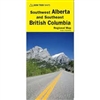 SW Alberta & SE British Columbia Regional Map - Gem Trek. The sixth edition of this popular 1:500,000 scale map covers Edmonton and Calgary, south to the U.S. border, and west as far as Jasper National Park in the north and Castlegar, in the B.C. Kootenay