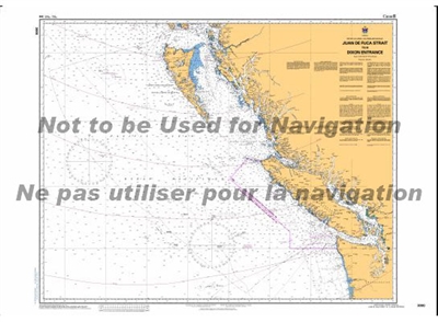 3000 - Juan de Fuca Strait to Dixon Entrance Nautical Chart