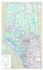 Alberta Provincial Fish & Wildlife Districts Wall Map 1:1,000,000. This map shows Fish and Wildlife districts, district offices and the Green Area in Alberta. Includes Primary and Secondary roads, Railroads, Lakes and Rivers, Cities, Towns, Villages, Firs