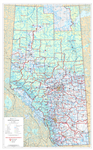 Alberta Provincial Fish & Wildlife Districts Wall Map 1:1,000,000. This map shows Fish and Wildlife districts, district offices and the Green Area in Alberta. Includes Primary and Secondary roads, Railroads, Lakes and Rivers, Cities, Towns, Villages, Firs