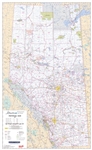 Alberta Provincial Base Map Wildlife Management Units 1:1,000,000. The Alberta provincial base map series of wall maps are all at a scale of 1:1,000,000. The maps shows primary and secondary highways, rivers, lakes, and other waterways, cities, towns, vil