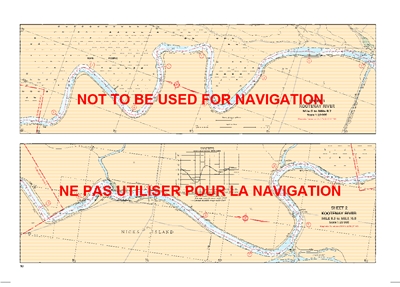 3050 - Kootenay Lake & River Nautical Chart