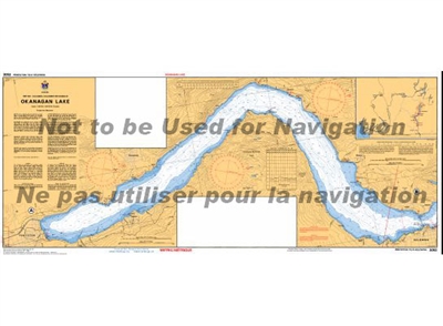 3052 - Okanagan Lake Nautical Chart