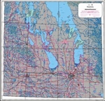 Manitoba Provincial Base Map South Municipal Districts