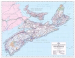 Nova Scotia Prince Edward Island Base Map