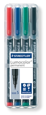 Lumocolor Permanent Markers Staedtler