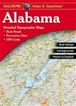 Alabama Travel Atlas and Gazetteer. Full-color topographic maps provide information on everything from cities and towns to historic sites, scenic drives, recreation areas, trailheads, boat ramps and prime fishing spots. Extensively indexed, full-color top