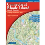 Connecticut & Rhode Island Travel Atlas & Gazetteer. Full-color topographic maps provide information on everything from cities and towns to historic sites, scenic drives, recreation areas, trailheads, boat ramps and prime fishing spots. Fully indexed with