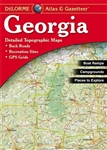 Georgia Atlas & Gazetteer. With an incredible wealth of detail, DeLormes Atlas & Gazetteer is the perfect companion for exploring the Georgia outdoors. Extensively indexed, full-color topographic maps provide information on everything from cities and town