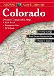 Colorado Atlas & Gazetteer. With an incredible wealth of detail, DeLormes Atlas & Gazetteer is the perfect companion for exploring the Colorado outdoors. Extensively indexed, full-color topographic maps provide information on everything from cities and to