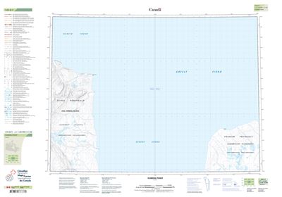 340B05 - ICEBERG POINT - Topographic Map