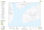 340B10 - BORUP FIORD - Topographic Map