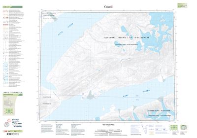 340C03 - VAN HAUEN PASS - Topographic Map