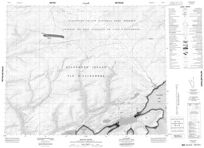 340D02 - MOUNT KOCH - Topographic Map