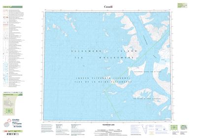 340D12 - YELVERTON LAKE - Topographic Map